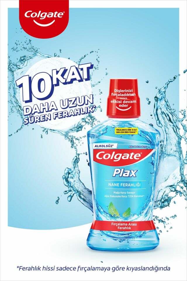 Colgate Plax Alkolsüz Gargara Nane Ferahlığı 500 ml