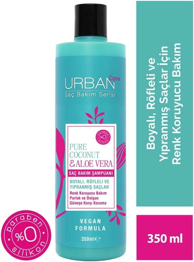 Urban Care Şampuan Pure Coconut ve Aloe Vera 350 Ml