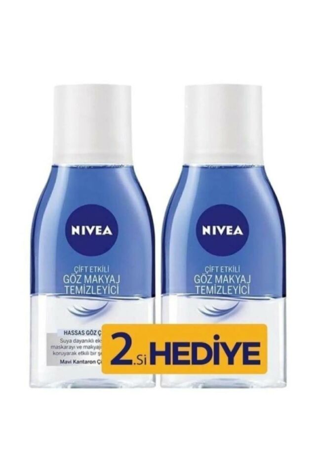 Nivea Çift Etkili Göz Makyaj Temizleyici 125 Ml + 125 Ml