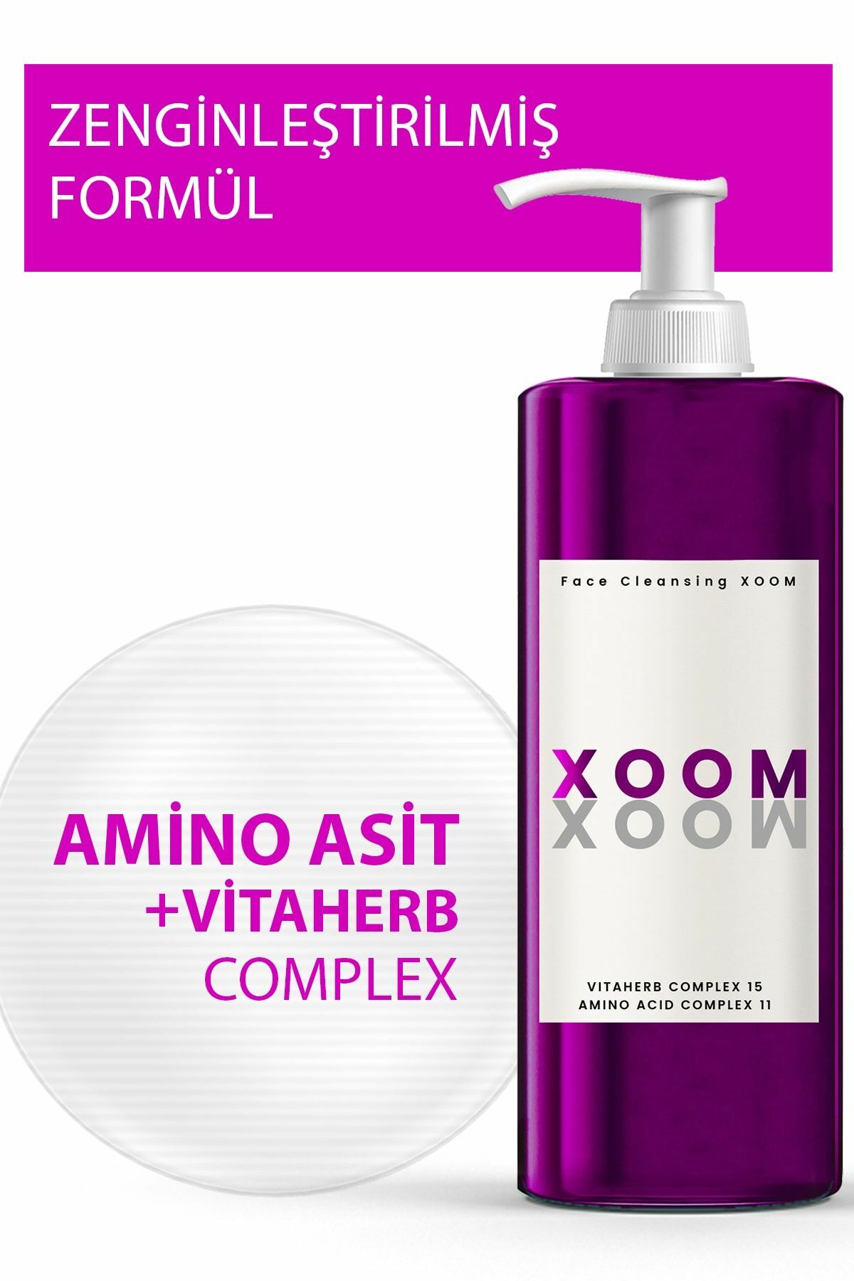 PROCSIN Xoom 3 in 1 (Temizleme Yağı + Temizleme Jeli + Micellar Su) Bakım ve Temizleme Xoomu 150 ML