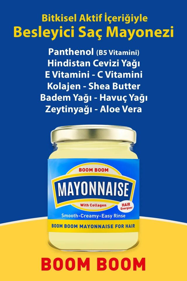 PROCSIN Mayonez Kolajen İçeren Besleyici Saç Maskesi 190 ML