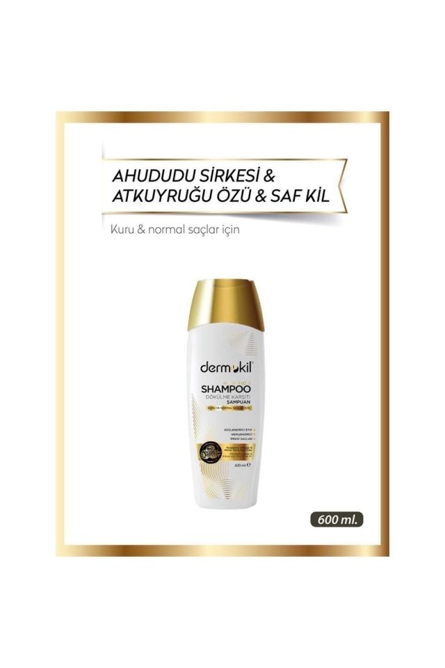 Dermokil Dökülme Karşıtı Şampuan 600 Ml