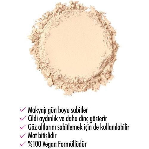 NYX Professional Makeup Sabitleyici Pudra - High Definition Finishing Powder Banana 8 g 800897834678