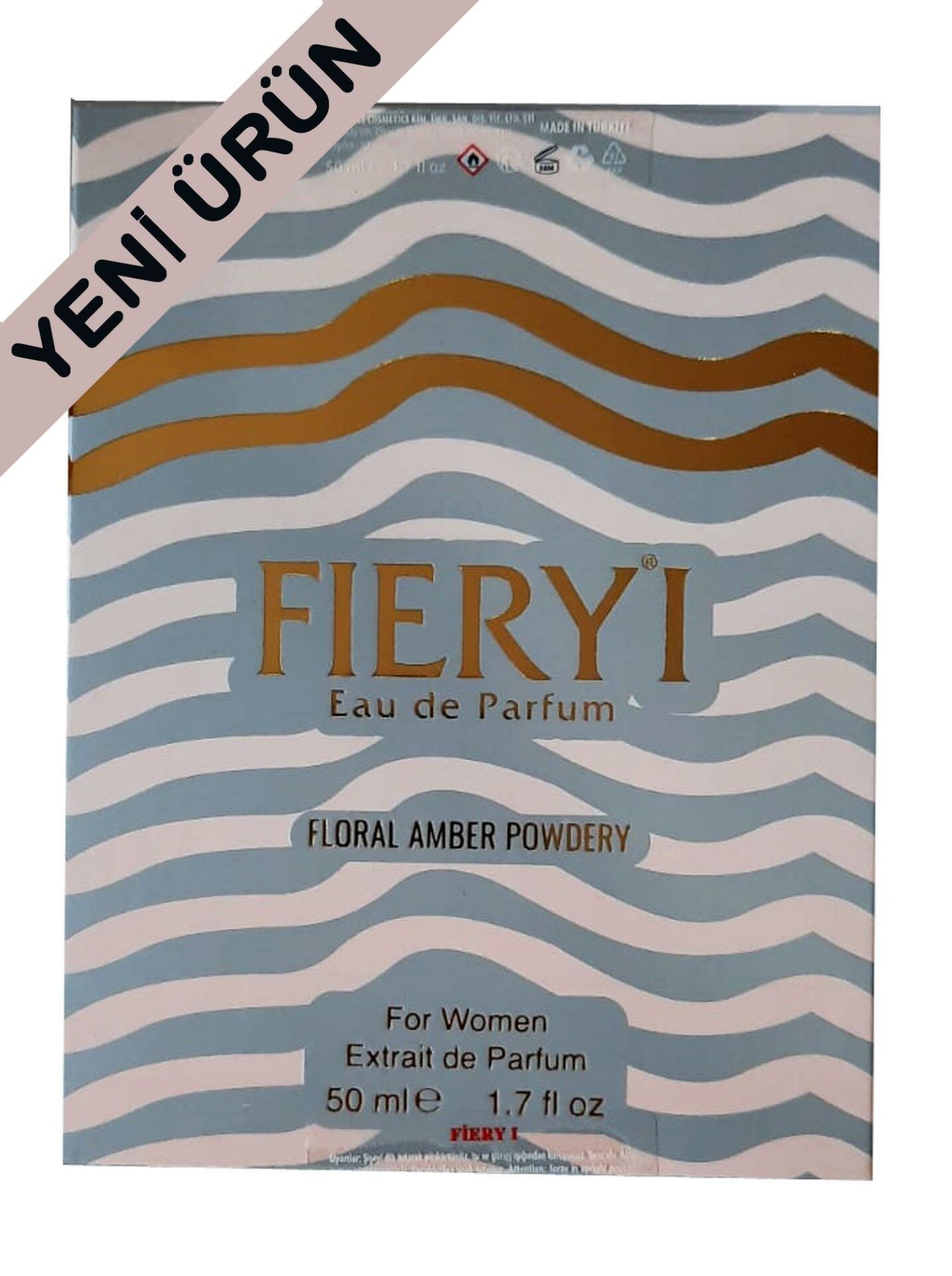 Akat Fiery 1 EDP Goddess Extrait de Parfüm 50 Ml Kadın Parfümü - Fiery I Floral-Amber-Pudra