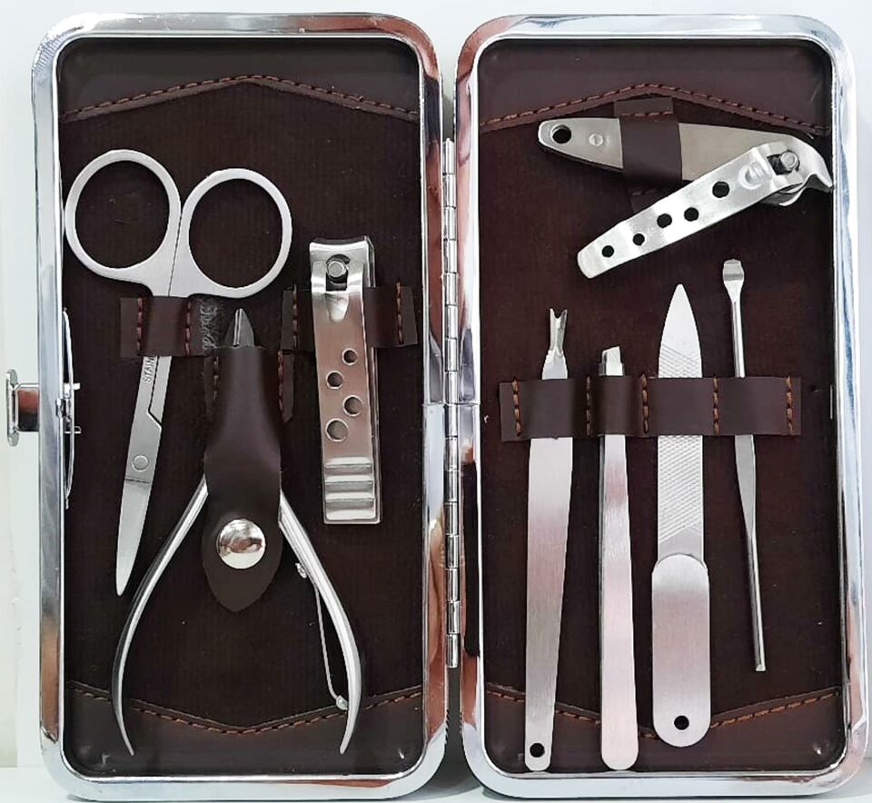 MEIDI Manikür Seti ( 1102 ) 9 Pcs / 15x8*3 cm /