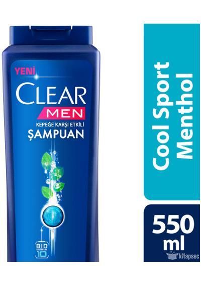 Clear Şampuan Cool Sport Menthol 550 ml