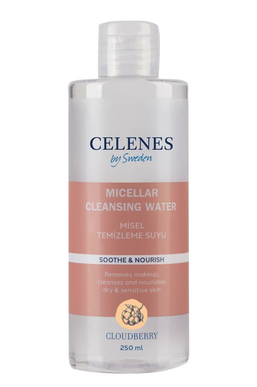 Celenes by Sweden Celenes Cloudberry Misel Temızleme Suyu 250ml Kuru/hassas