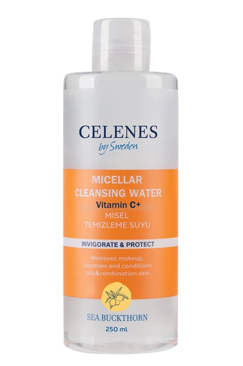 Celenes by Sweden Celenes Sea Buckthorn Misel Temızleme Suyu 250ml Yaglı/karma