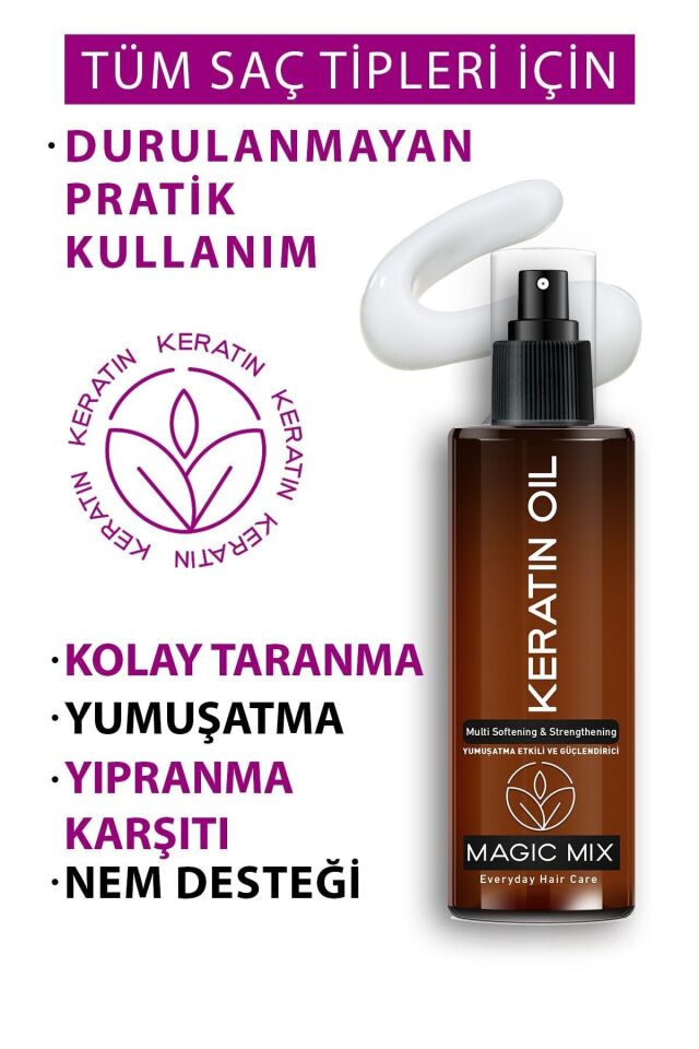 Procsin Magic Mix Magıc Mıx Aşırı Yıpranmış Saçlar Için Keratin Yağı 110 ml