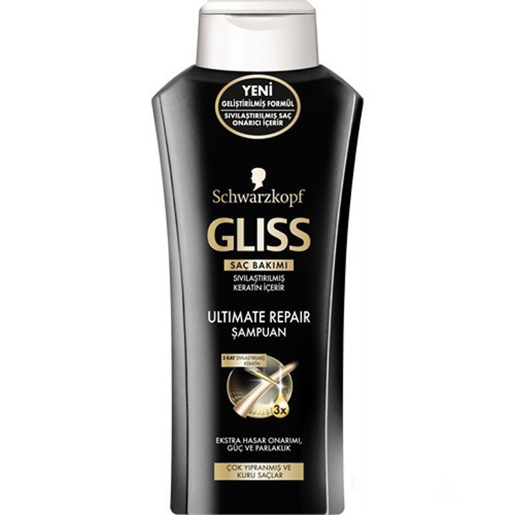 Schwarzkopf Gliss Ultimate Repair Şampuan 650 Ml Yıpranmış Saçlar