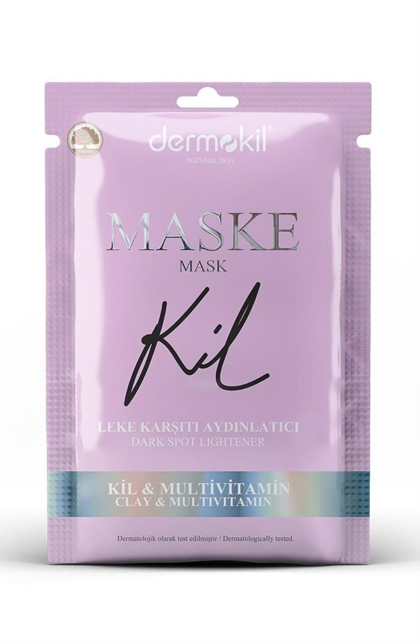 Dermokil Leke Karşıtı Aydınlatıcı Maske Kil Ve Multivitamin 15 Ml
