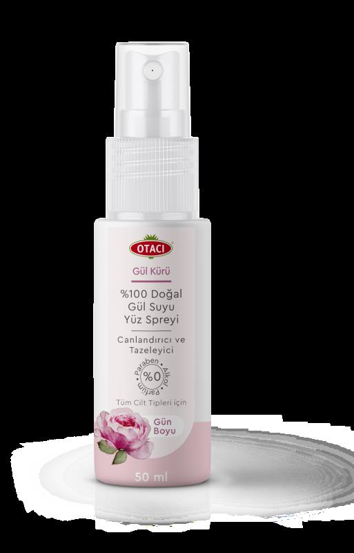 Otacı Gül Kürü %100 Doğal Gül Suyu 50 Ml Sprey