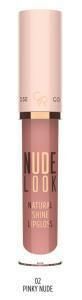 Golden Rose Nude Look Natural Shine Lipgloss No:02 Pinky Nude Doğal Işıltılı Dudak Parlatıcısı -