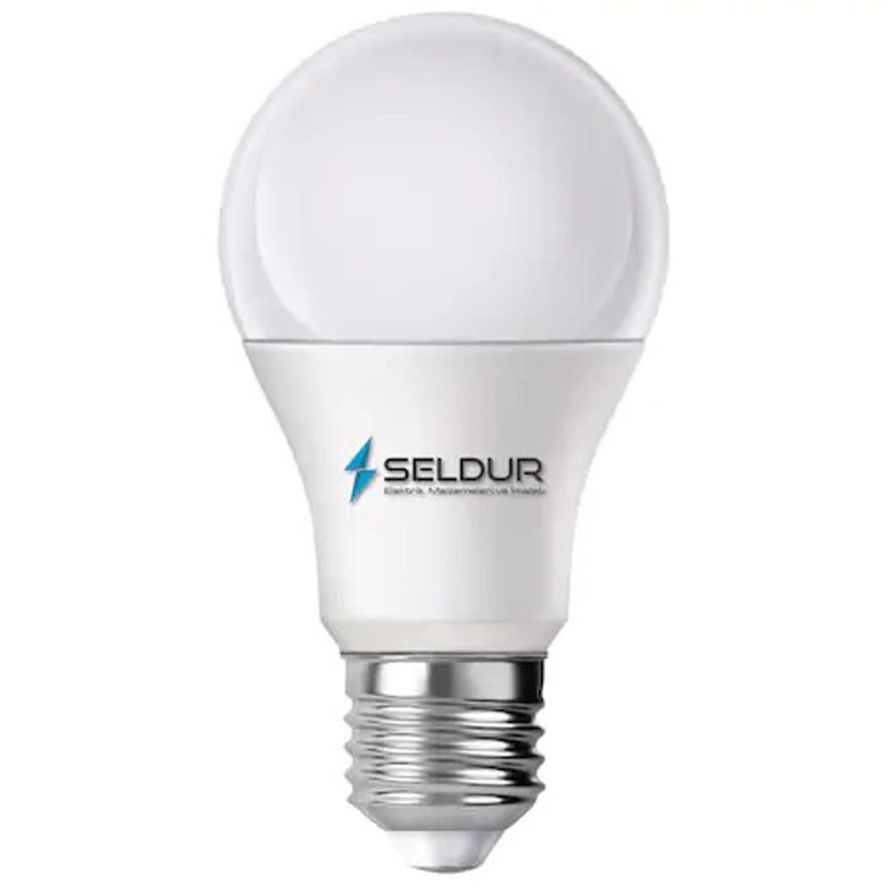 Seldur LED Ampul 15 Watt E-27 Duy / 6500K Beyaz Işık