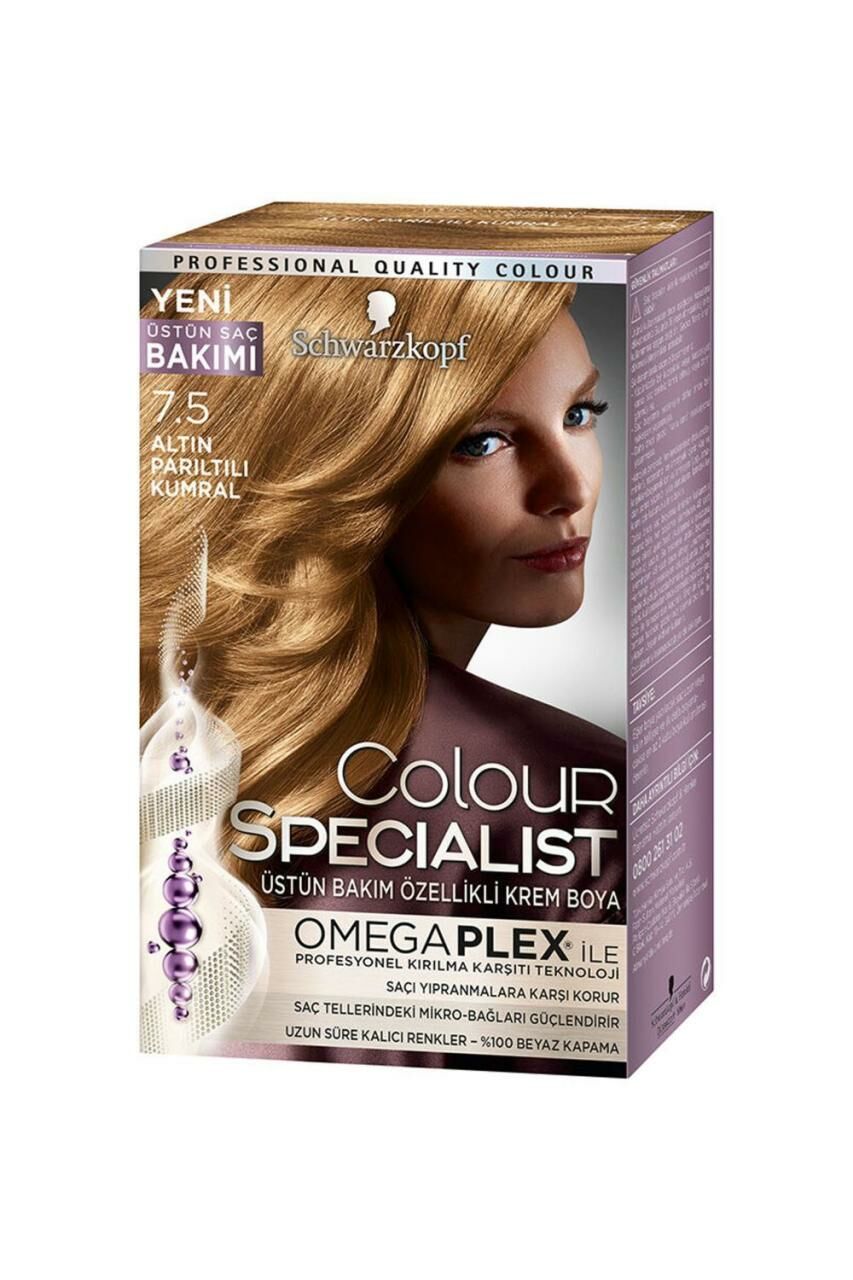 Schwarzkopf Colour Specialist Saç Boyası 7.5 Altın Pırıltılı Kumral
