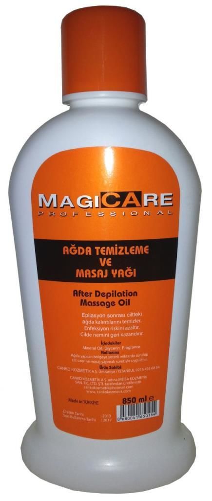 Magicare Ağda Temizleme ve Masaj Yağı 850 ml