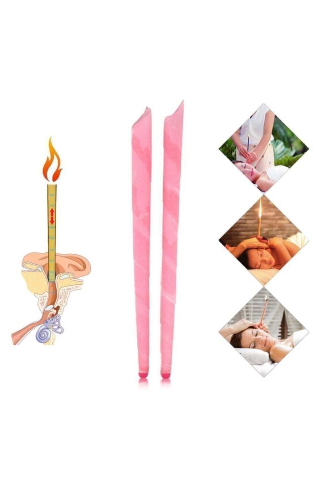 Rupen Kraft Renkli Kulak Temizleme Mumu 1 çift