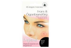 Depend 25 Gün Kalıcı Kaş Kirpik Boya Seti Siyah