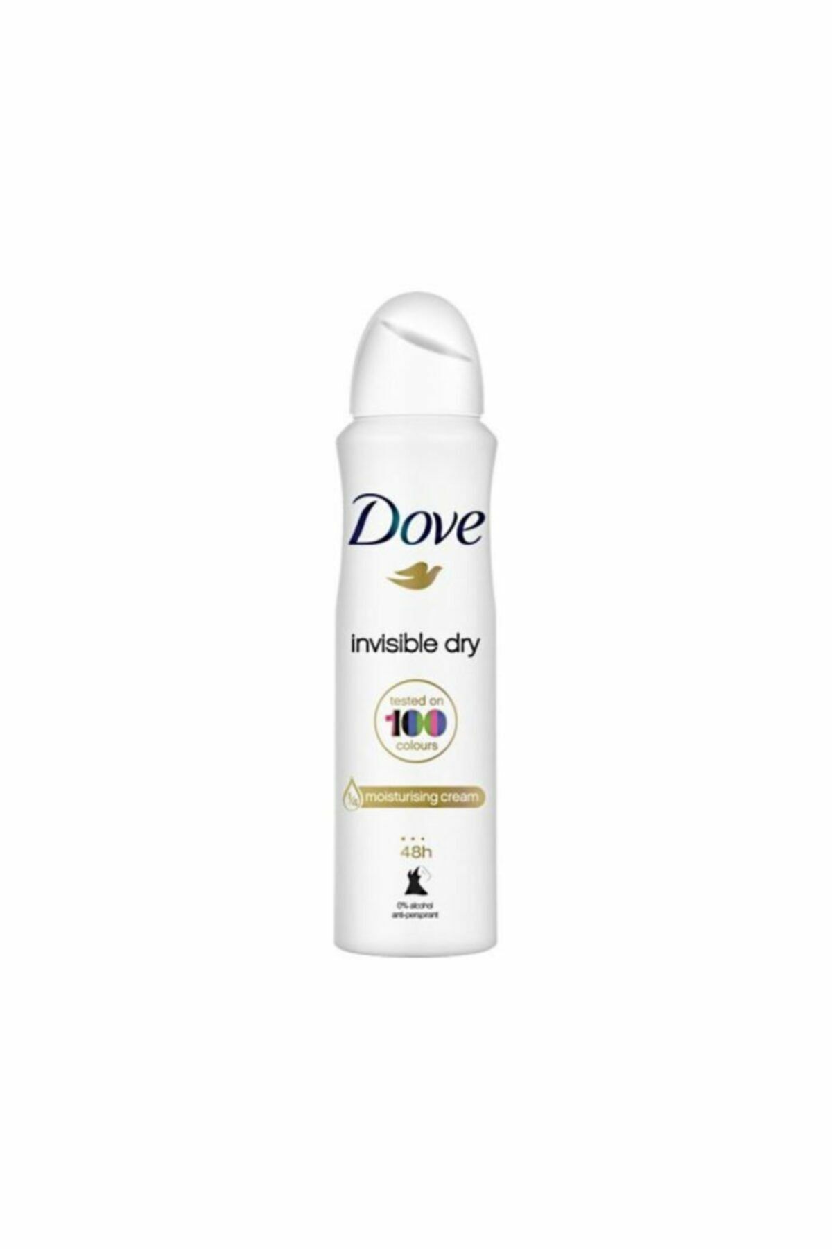 Dove Kadın Deodorant Invisible Dry 150 Ml 100 colors