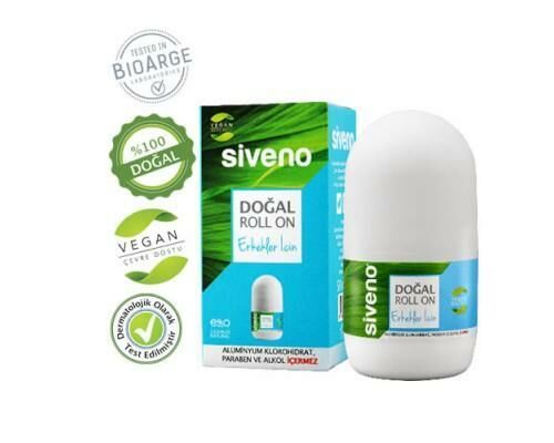 Siveno Doğal Roll-On Erkekler İçin 50 ml