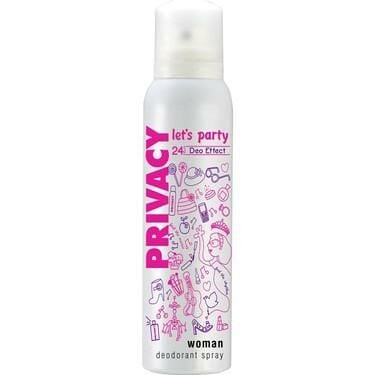 Privacy Lets Party Deodorant 150 ml Bayan