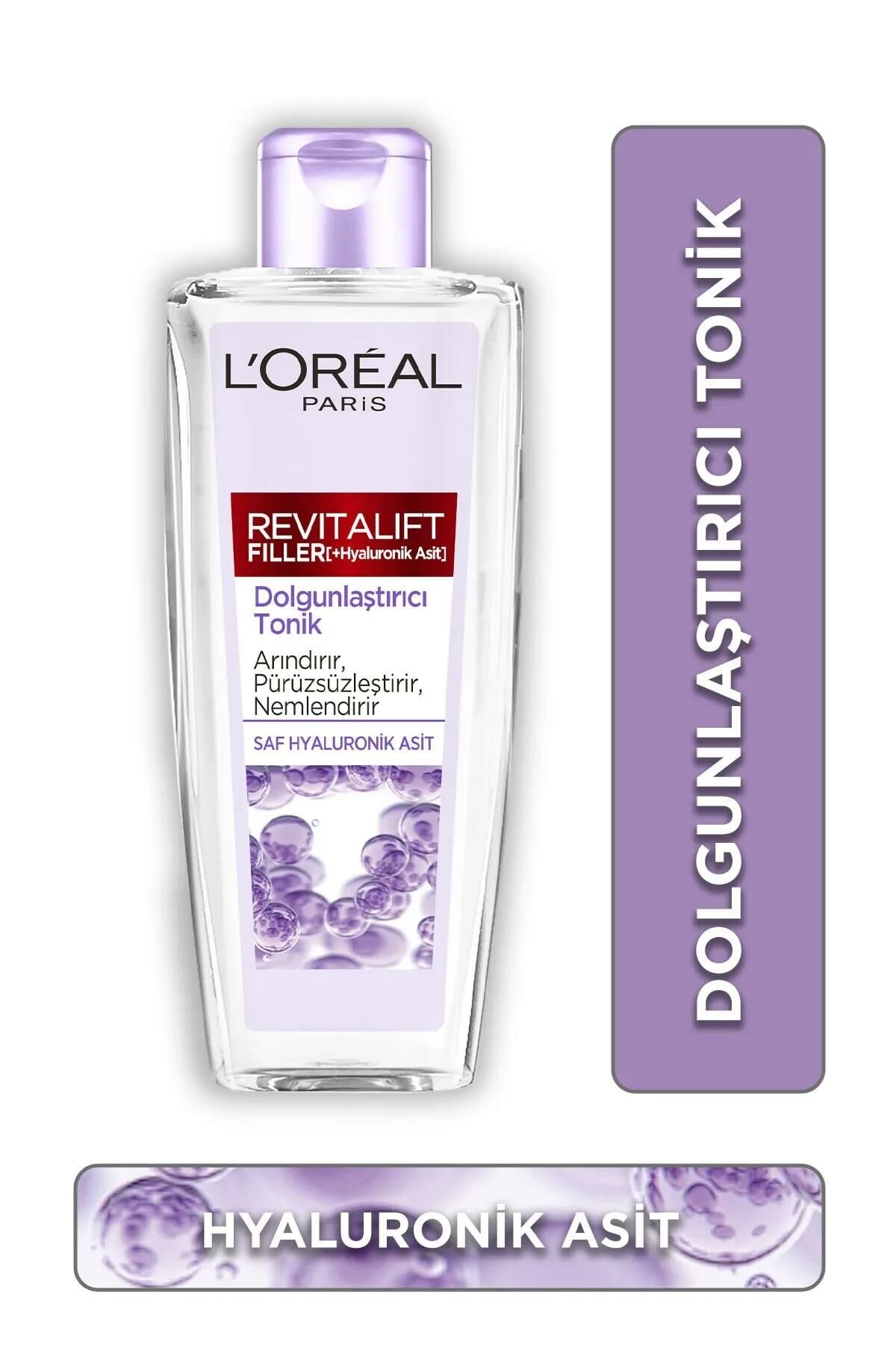 Loreal Paris Revitalift Filler Dolgunlaştırıcı Tonik 200ml - Hyaluronik Asit 3600523965663