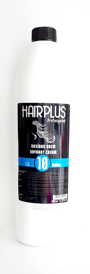 HairPlus Oksidan Krem 1000 Ml %10 - 3 Volume