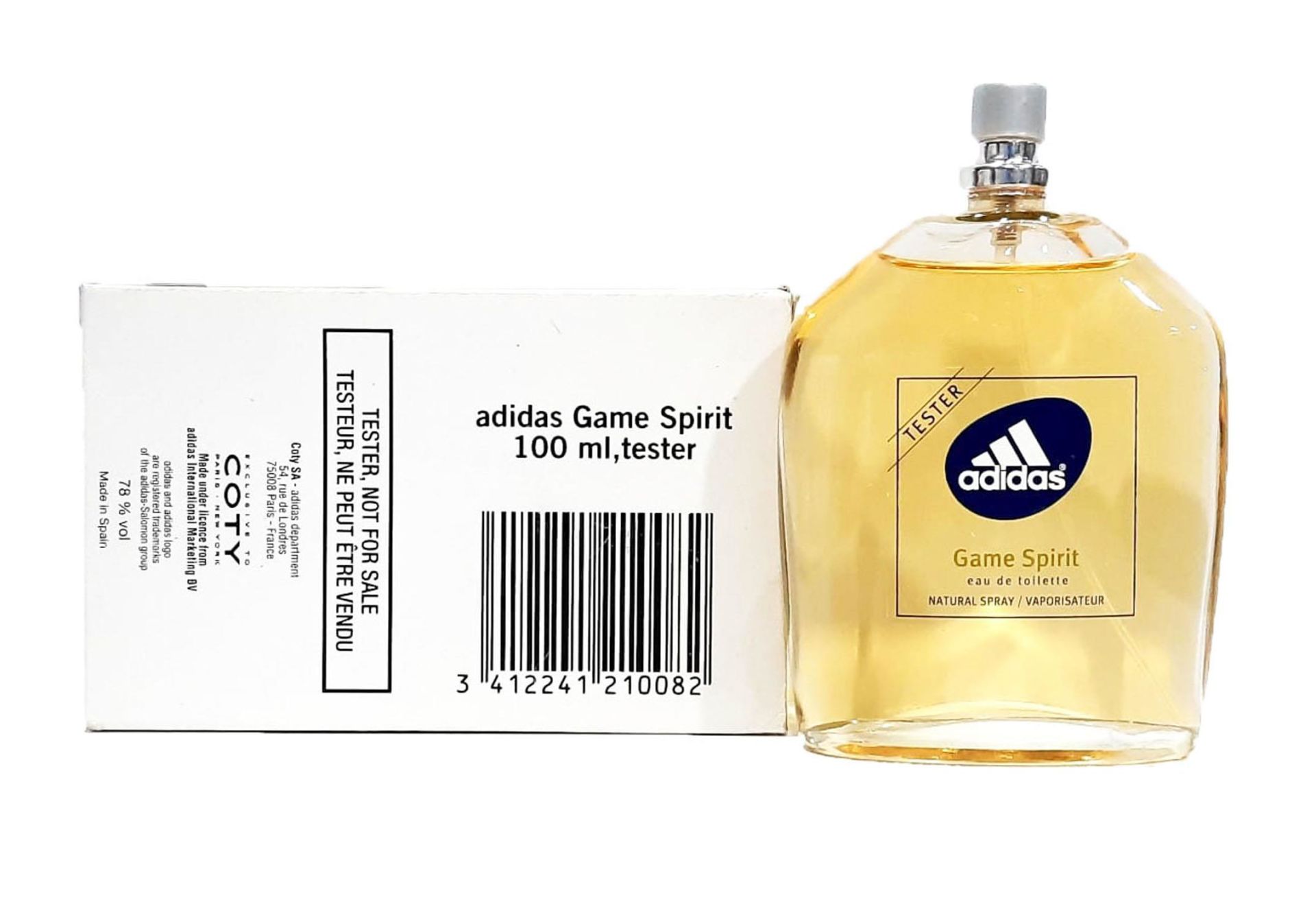 Adidas Game Spirit EDT 100 ml Erkek Parfümü DIŞ KUTUSU YOK