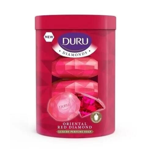 Duru Diamonds Katı Sabun 4x90 gr Oriantal Red Diamond Kırmızı