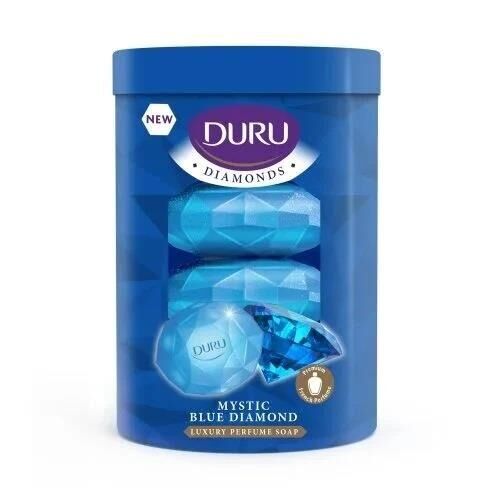 Duru Diamonds Katı Sabun 4x90 gr Mystic Blue Diamond Mavi