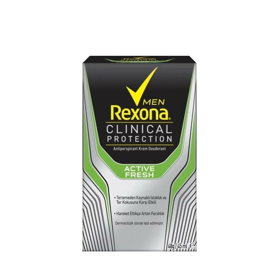 Rexona Stick Men Clinical Protection Erkek Deodorant Active Fresh 45 ml