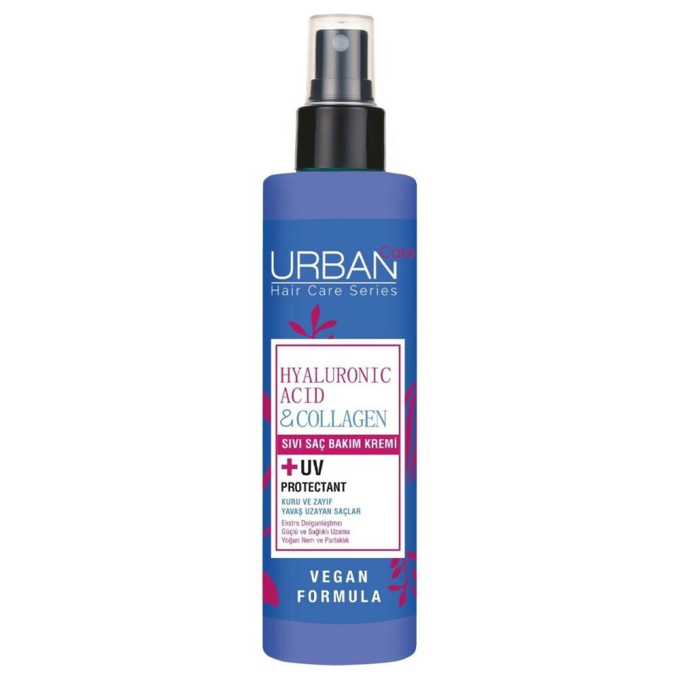 Urban Care Hyaluronic Acid ve Collagen Sıvı Saç Bakım Kremi 200 Ml