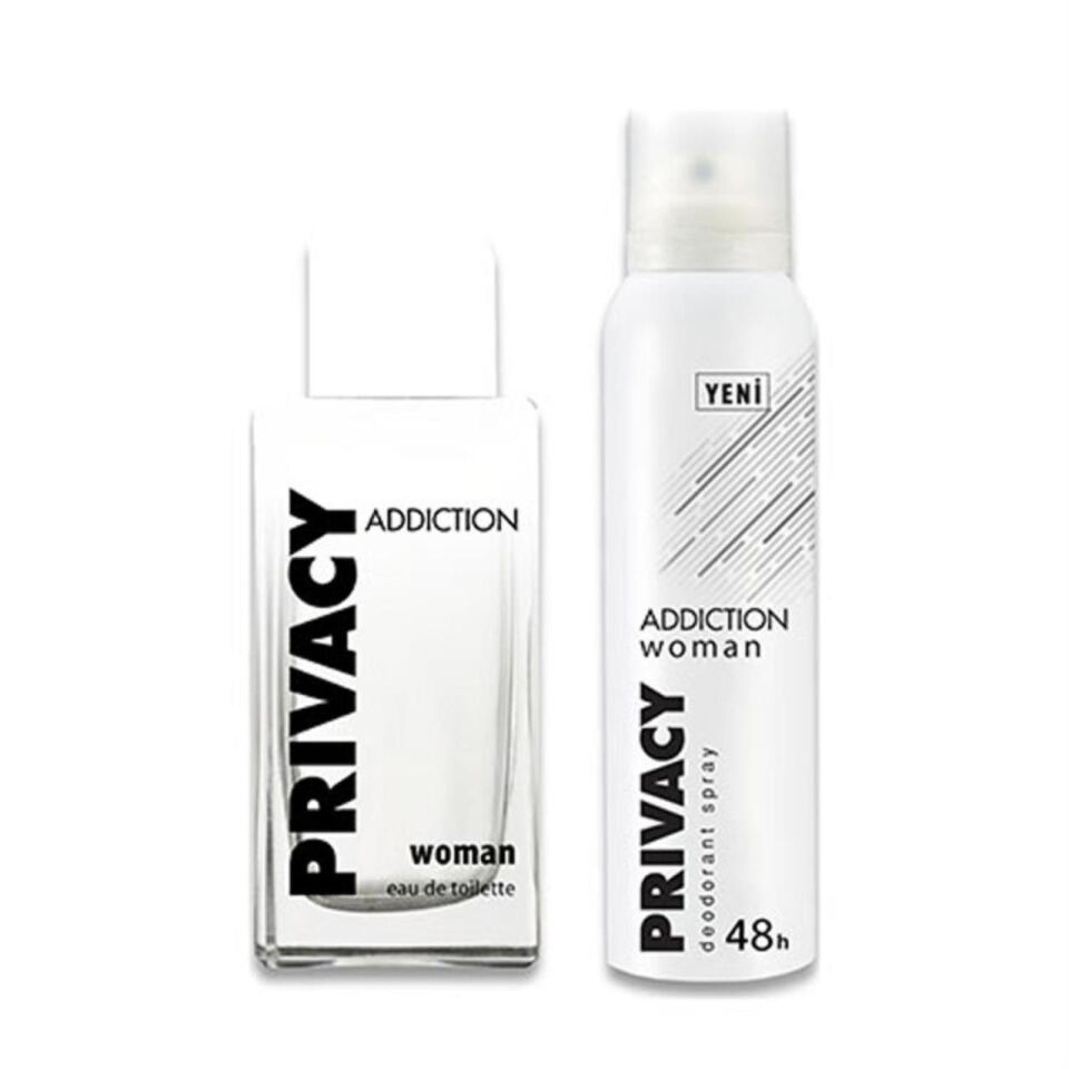 Privacy Addiction EDT 100 Ml + 150 Ml Deodorant Bayan Parfüm Set
