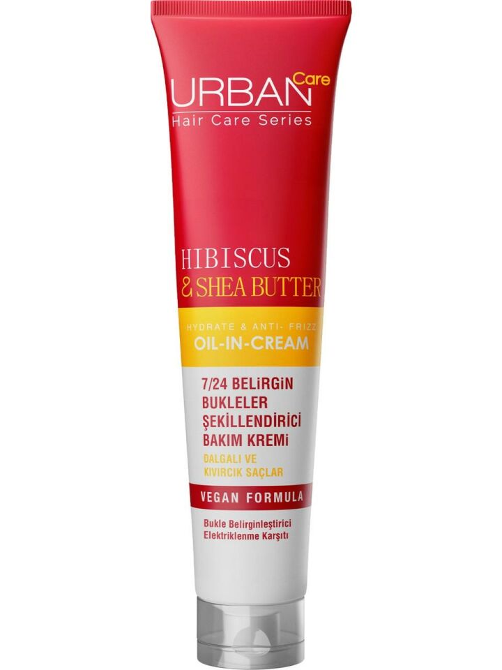Urban Care Hibiscus Ve Shea Yağı Içeren Bukle Belirginleştirici Durulanmayan Bakım Kremi 175 ml