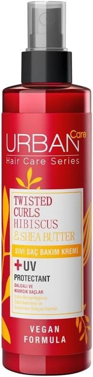Urban Care Hibiscus ve Shea Yağı İçeren Bukle Belirginleştirici Sıvı Saç Bakım Kremi 200 ml
