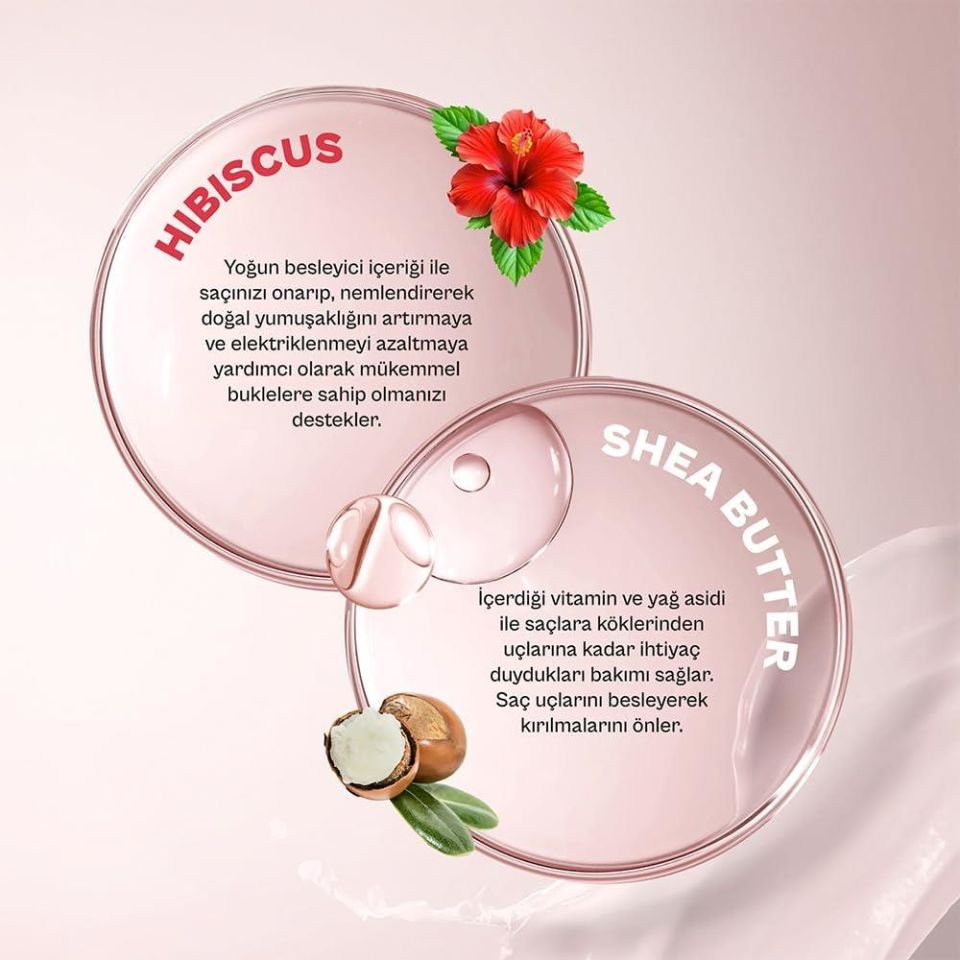 Urban Care Hibiscus ve Shea Yağı İçeren Bukle Belirginleştirici Sıvı Saç Bakım Kremi 200 ml