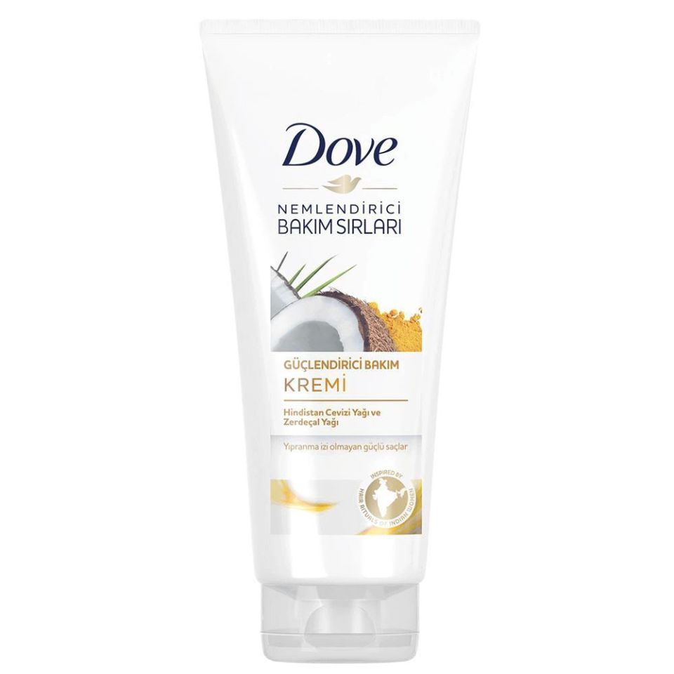 Dove  Saç Kremi 170 Ml Nemlendirici Bakım Sırları Hindistan Cevizi ve Zerdeçal