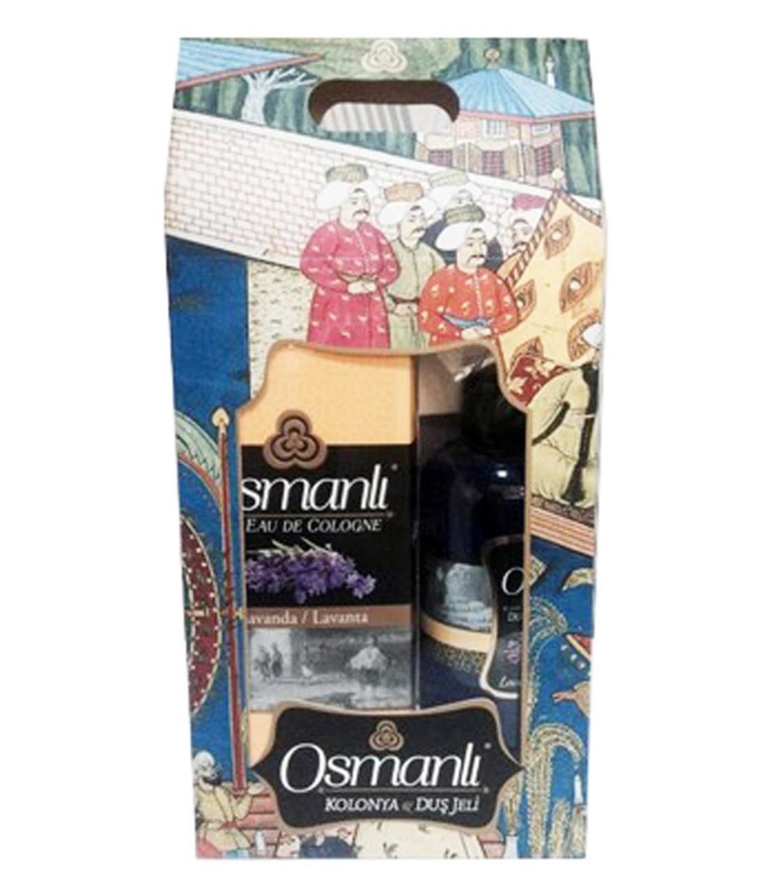 Osmanlı 250ml Lavanta Kolonya+250ml Duş Jeli
