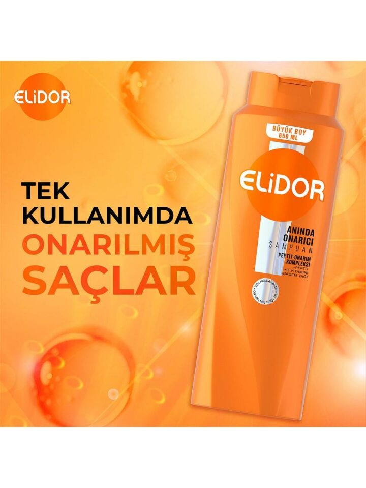 Elidor Anında Onarıcı Bakım Şampuan 650 Ml