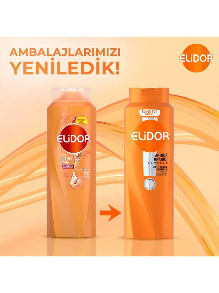 Elidor Anında Onarıcı Bakım Şampuan 650 Ml