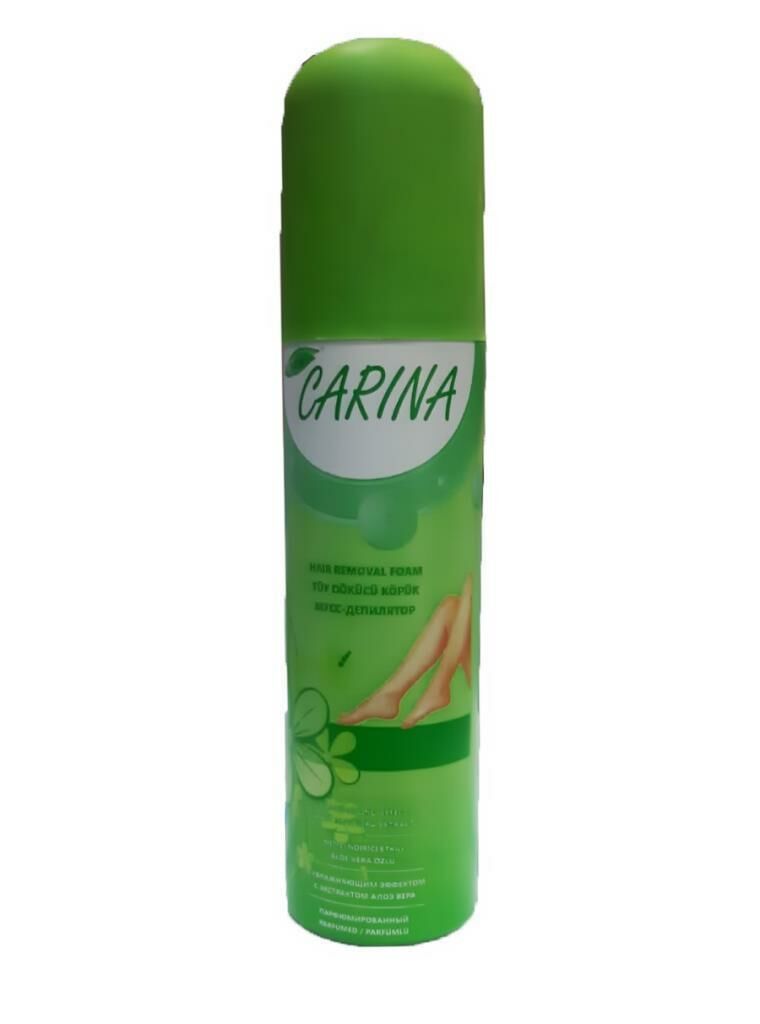 Carina Tüy Dökücü Köpük Sprey 150 ml Aloe Vera