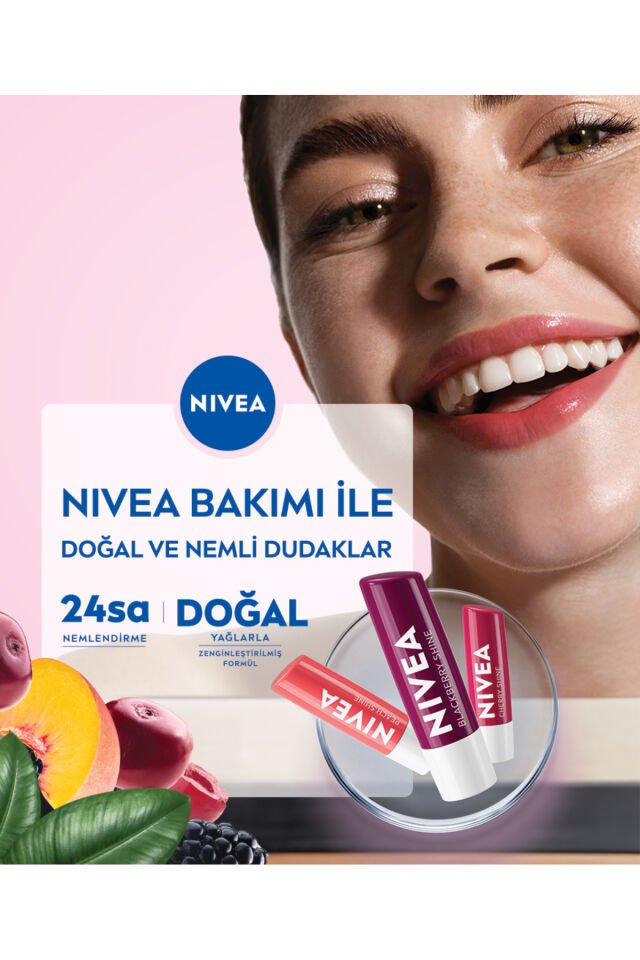 Nivea Lip Original Care Dudak Bakım Krem 4.8 g Shea Yağı ve Doğal Yağlar