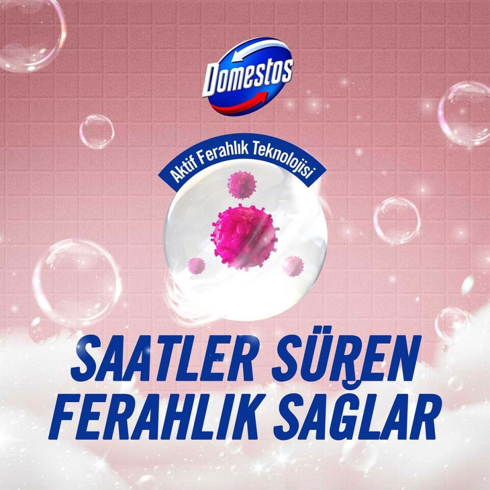 Domestos Çamaşır Suyu Beyaz Sabun Ferahlığı 1850 Ml