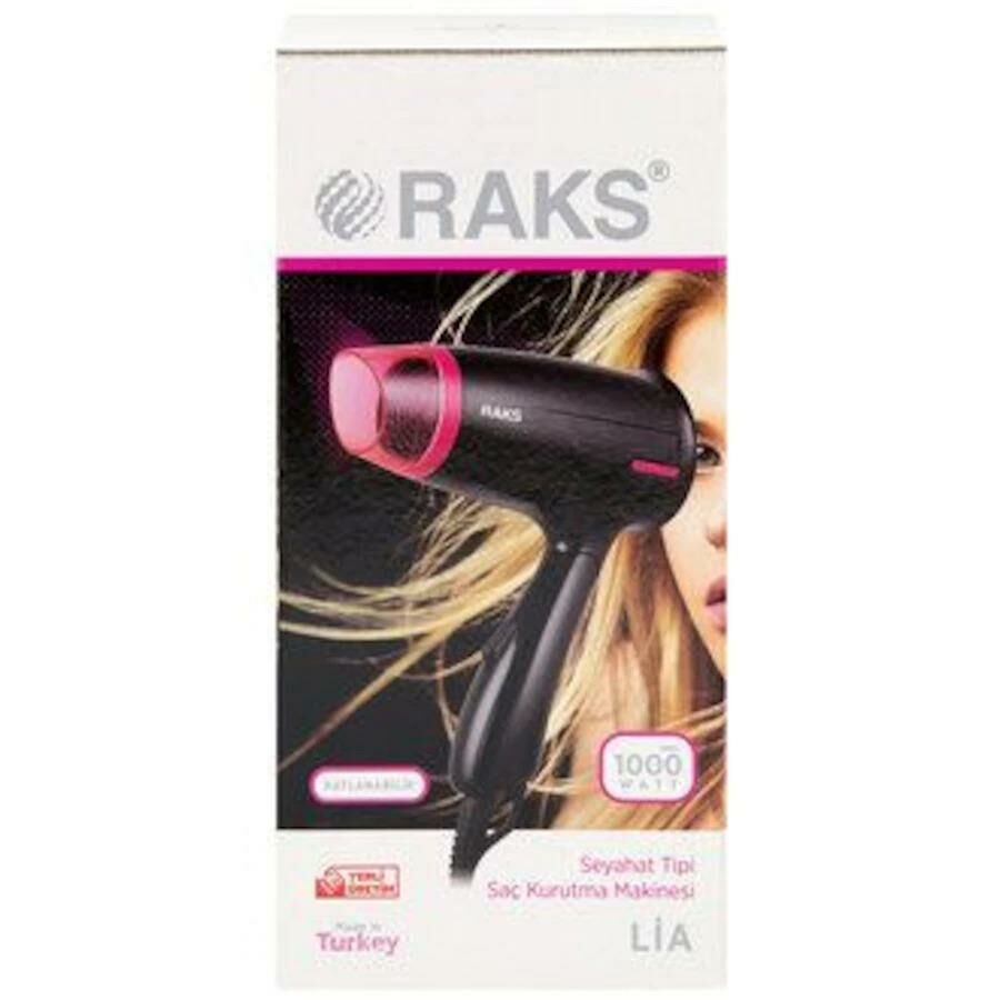 Raks Lia 1000 Watt Saç Kurutma Makinesi