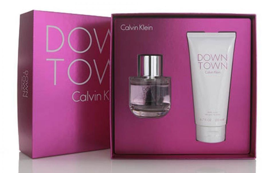 Calvin Klein Down Town EDP Spray 90ml + Body Lotion 200ml