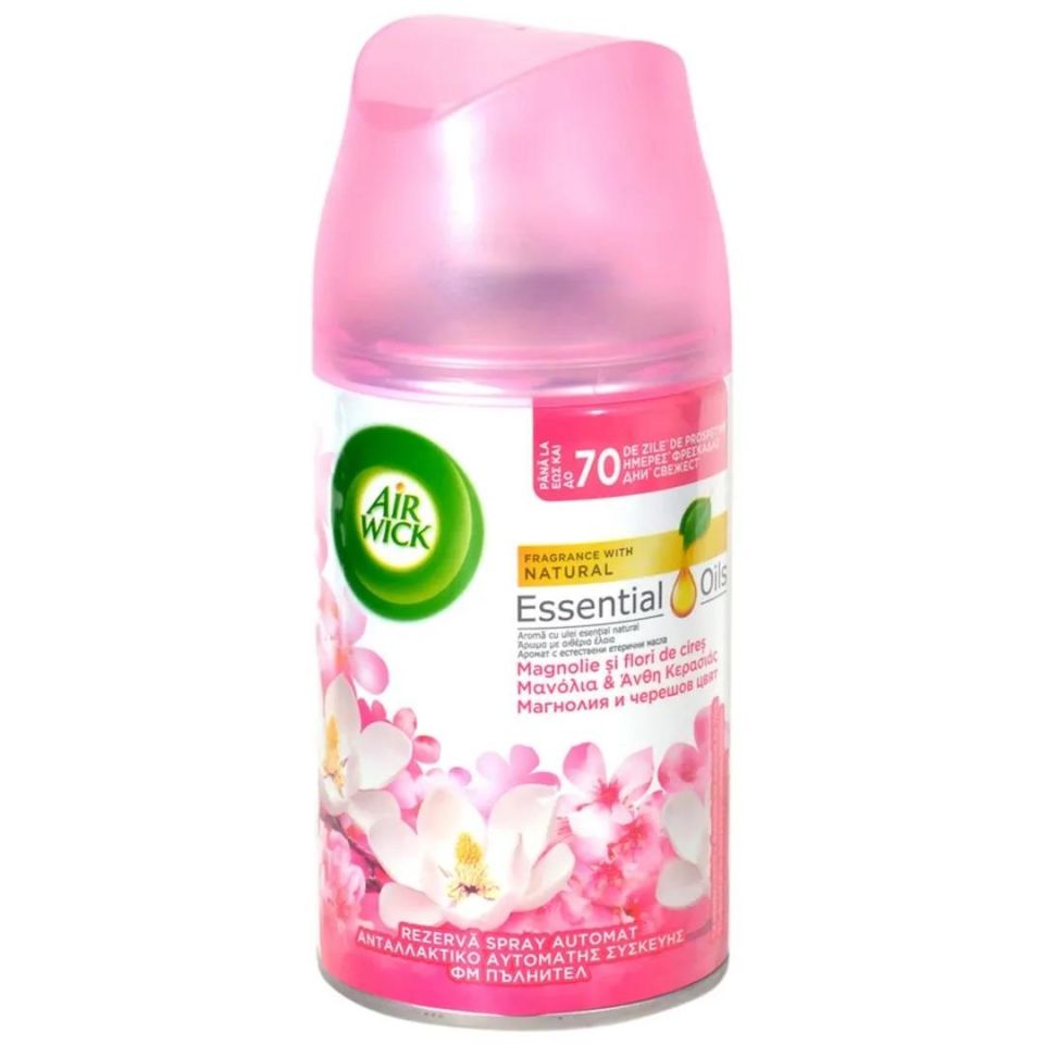 Air Wick Yedek Sprey 250 Ml Manolya ve Kiraz Çekirdekleri