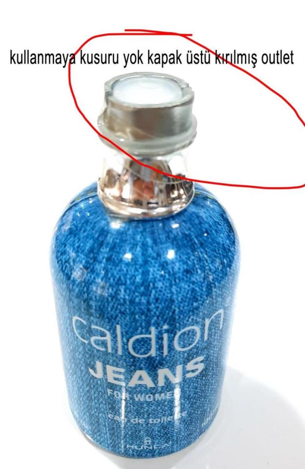 Caldion Jeans Edt 100 ML Bayan Parfümü - DIŞ KUTU YOK