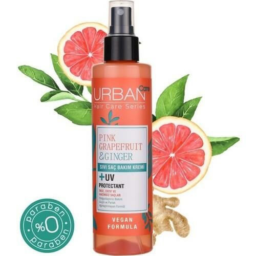 Urban Care Pembe Greyfurt ve Zencefil İçeren Dolgunlaştırıcı Sıvı Saç Bakım Kremi 200 ml
