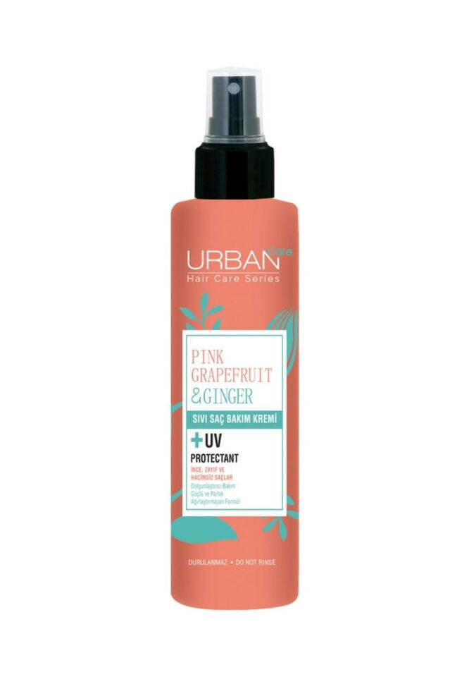 Urban Care Pembe Greyfurt ve Zencefil İçeren Dolgunlaştırıcı Sıvı Saç Bakım Kremi 200 ml
