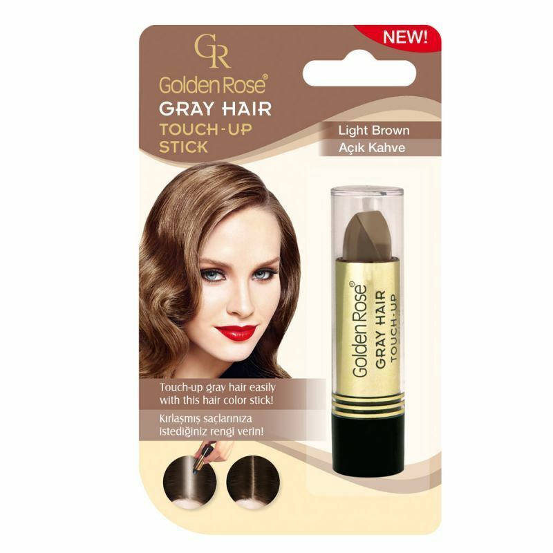 Golden Rose Stick Saç Beyazları Kapatıcı 06 AÇIK KAHVE GRAY HAIR Touch-Up Stick